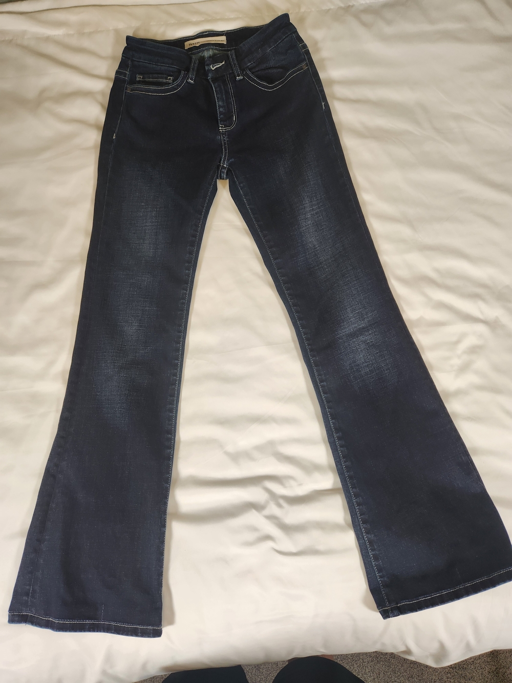 BKE Dark Indigo Flare Jeans